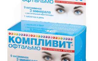 Как выбрать витамины для улучшения зрения при близорукости